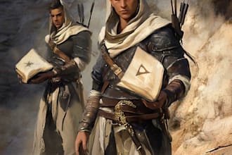 draw your dnd character art