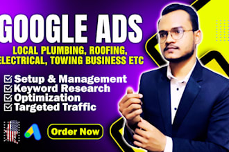 google ads PPC campaign setup for USA local leads and calls