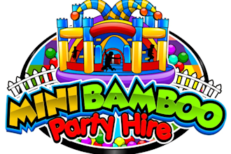 design gorgeous bounce house logo