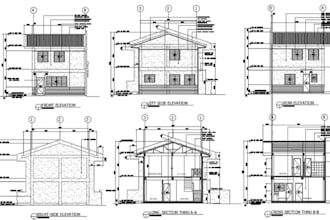 do building regulation drawings and calculations for UK