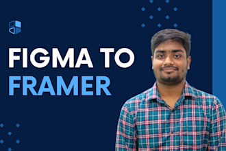 design or develop framer website, figma to framer expert