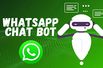 develop whatsapp ai chatbot, CRM integration with whatsapp bot api, booking bot