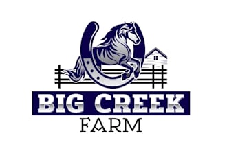 design creative horse logo