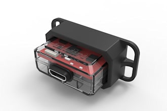 design pcb enclosure for 3d printing, custom electronics housing and cases