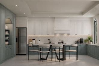 create realistic kitchen renders