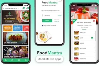develop a food or grocery delivery app like uber eats, grubhub