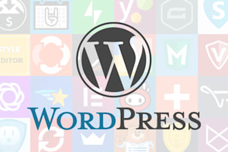 build wordpress website and customization of wordpress website