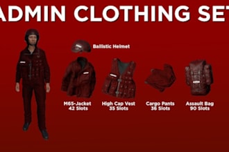 quickly make custom clothing for your dayz server