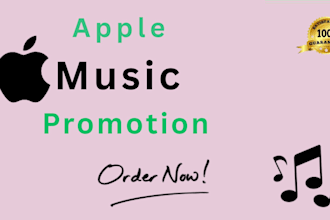 assist you in apple music promotion got your music ranked