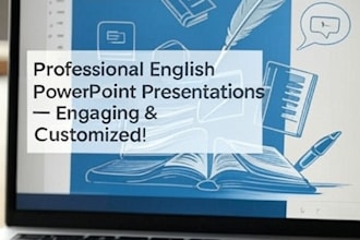 create powerpoint presentations for english literature
