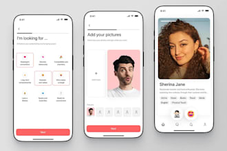 develop a matchmaking app, dating app, dating website for you