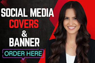 design linkedin banner,digital card,instagram post,facebook,youtube banner