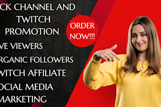 promote kick and  bring live viewers and follower on your kick twitch and so on