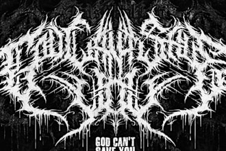 create amazing metal font and various font logo style