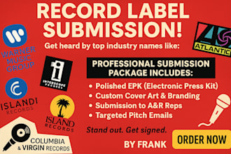do record labels music submission to top active labels managers to get signed