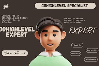 gohighlevel funnel, ghl expert gohighlevel funnel, ghl landing page kajabi