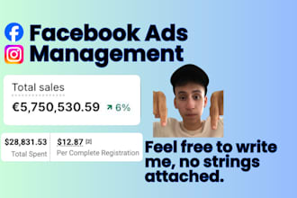 meta ads specialist setup optimization and campaings focused on proffits