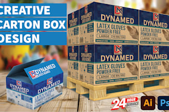 design a corrugated shipping carton box for your product