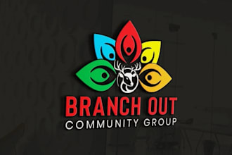 create a awesome minimalist charity, nonprofit, community and ministry logo