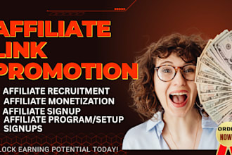 do affiliate link promotion affiliate signup affiliate recruitment program setup