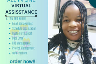 be your reliable virtual assistant for admin and office support