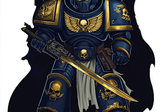 draw your star wars, warhammer 40k or starcraft character