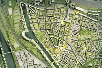 do architectural site plan, master plan, landscape and real estate, floor plan