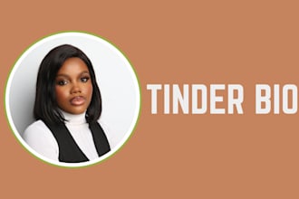 write tinder bio and select best dating profile