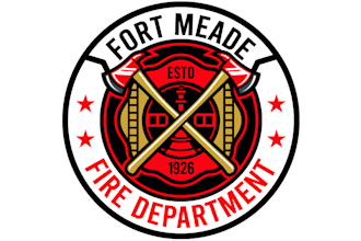 design exclusive fire fighter logo