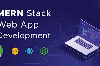 build a responsive full stack mern web application for you