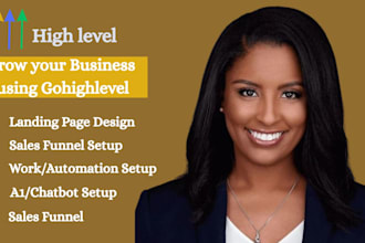 design complete ghl automations workflows funnels websites and chatbot