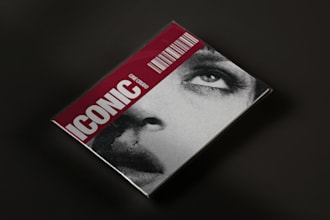 design a full custom magazine layout with your unique style