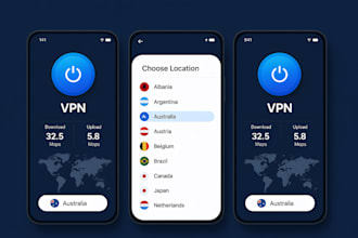 develop a professional VPN app with monetization and subscription