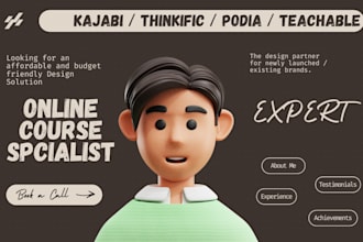 thinkific, teachable, podia, kajabi, ghl online course website expert, kartra