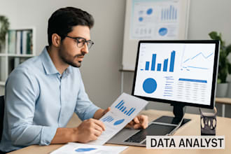do data analysis,  in tableau power bi python and excel