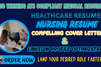 build a job winning medical resume healthcare nursing and doctor resume