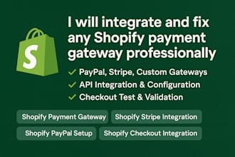 setup, integrate, and troubleshoot your shopify payment gateways