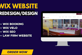 build wix ecommerce website redesign wix business wix booking website wix studio