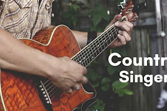 be your ghost producer for country music songwriter instrument and custom tracks