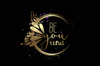 do unique fashion, beauty, cosmetic spa hair salon and modern company logo