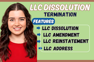 dissolve, close, terminate llc or corporation in any state, cancel ein, file boi