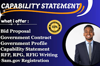 design your federal government capability statement in 6hours