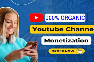 do organic youtube video promotion and channel monetization