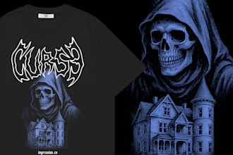 design for your clothing brand or merchandise band