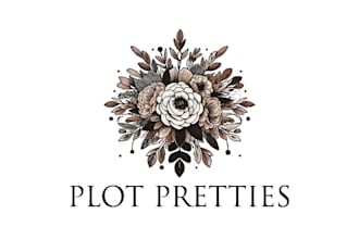 design gorgeous floral logo
