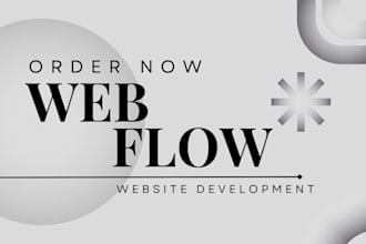 develop website on webflow, figma to webflow or smth unique
