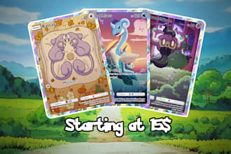 create your unic pokémon card
