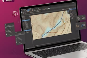 create terrain surface and longitudinal profils in civil 3d