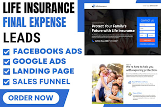 generate life insurance leads health insurance iul insurance final expense leads