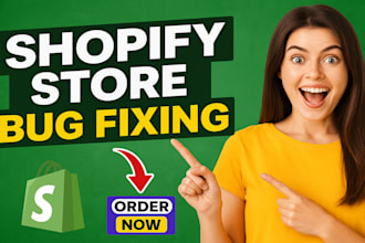 shopify bug fix, shopify issues, liquid coding theme issue,  shopify developer